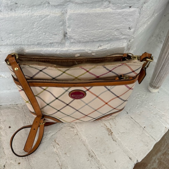 Coach Legacy Plaid Crossbody Bag $100 - Picture 4 of 8